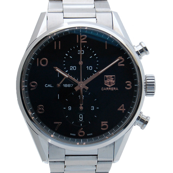 タグホイヤー　TAG HEUER　カレラクロノ1887　CAR2014.BA0799　SS　ブラック　金針　USED　中古