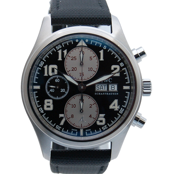 IWC　パイロットウォッチクロノ　アントワーヌ ド サンテグジュペリ　IW371709　デイデイト　世界1630本限定　自動巻　USED　中古