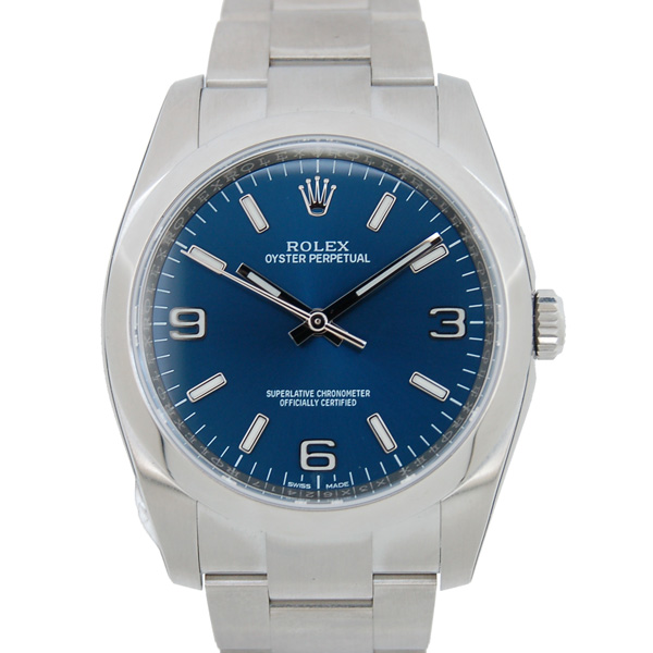 ロレックス　ROLEX　オイスターパーペチュアル　116000  ブルー369　36mm　ランダム番　新品アウトレット