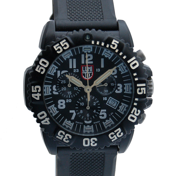 ルミノックス　LUMINOX　ネイビーシールズ　カラーマーク　クロノグラフ　3080シリーズ　3081　USED　中古