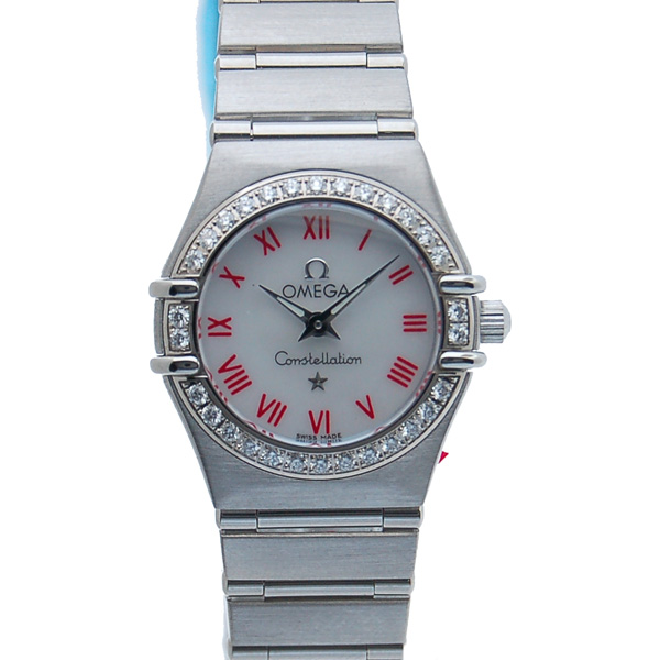 オメガ　OMEGA　コンステレーションミニ　1466.63　ダイヤモンド　ホワイトシェル　未使用品