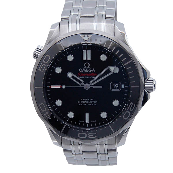 オメガ　OMEGA　シーマスター300　コーアクシャル　212.30.41.20.01.003　ブラック　41mm　USED　中古