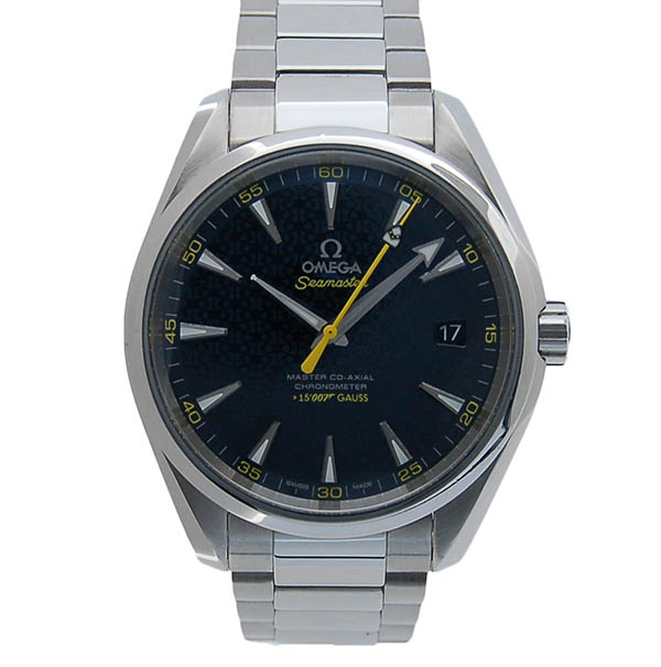 オメガ　OMEGA　シーマスター　アクアテラ　ジェームズボンド　リミテッドエディション　231.10.42.21.03.004　世界15007本限定　SS　USED　中古