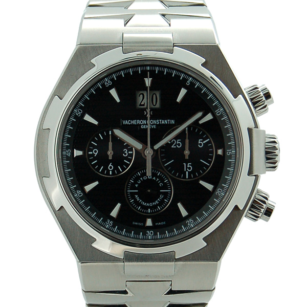 バシュロンコンスタンタン　VACHERON CONSTANTIN　オーバーシーズ　クロノグラフ　49150/B01A-9097　42mm　ブラック　SS　USED　中古