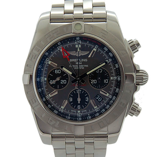 ブライトリング　BREITLING　クロノマット44　GMT　A042F61PA　ブラックアイグレー　USED　中古