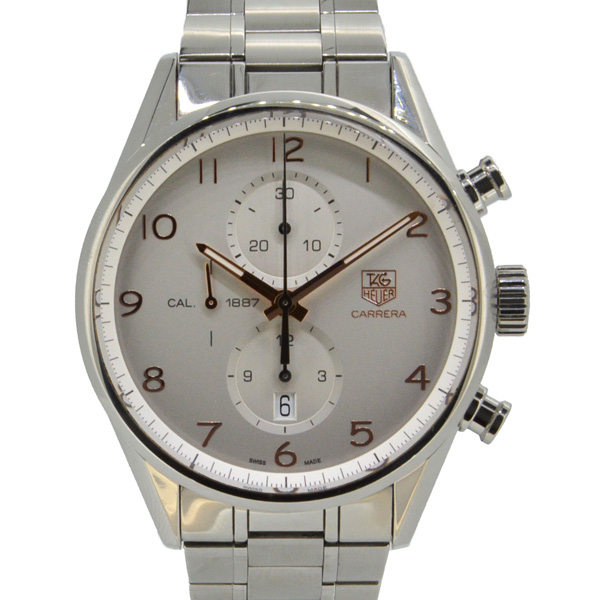 タグホイヤー　TAG HEUER　カレラクロノ　キャリバー1887　CAR2012.BA0796　シルバー　USED　中古