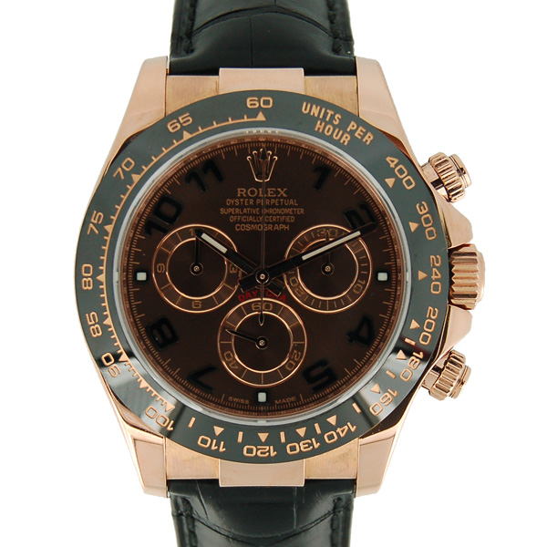 ロレックス　ROLEX　デイトナ　Ref.116515LN　K18RG　セラミックベゼル　40mm　ブラウン　USED　中古