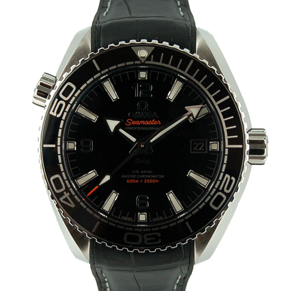 オメガ　OMEGA　シーマスター　プラネットオーシャン　マスタークロノメーター　215.33.44.21.01.001　ブラック　USED　中古