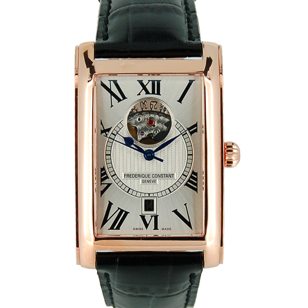 フレデリック・コンスタント　FREDERIQUE CONSTANT　クラシック　カレ　ハートビート&デイト　オートマチック　FC-315MSB4C24　シルバー　未使用品