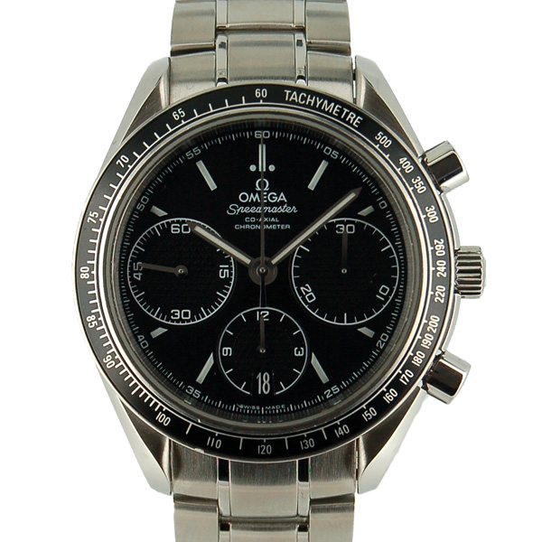 オメガ　OMEGA　スピードマスターレーシング　326.30.40.50.01.001　SS　ブラック　40mm　自動巻　USED　中古