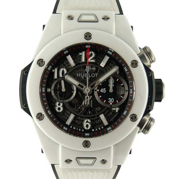 ウブロ　HUBLOT　ビッグバン　ウニコ　411.HX.1170.RX　ホワイト　USED　中古
