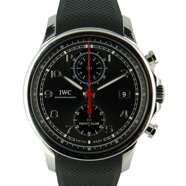 IWC　ポルトギーゼ　ヨットクラブ　クロノグラフ　IW390503　グレー　USED　中古