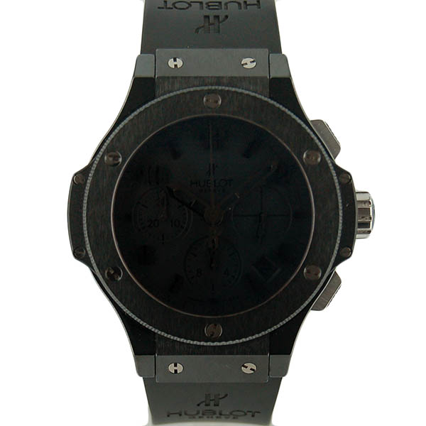 ウブロ　HUBLOT　ビッグバン　オールブラック　341.CX.134.RX　41mm　セラミック　自動巻　USED　中古