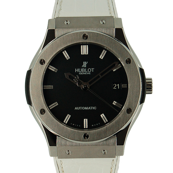 ウブロ　HUBLOT　クラシックフュージョン　チタニウム　511.NX.1170.RX　45mm　ブラック　USED　中古