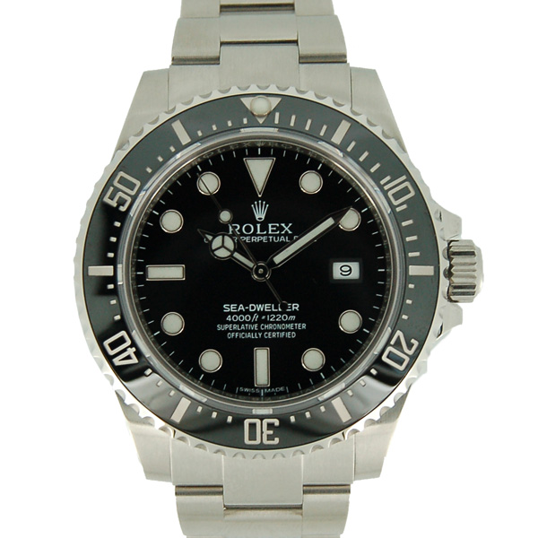 ロレックス　ROLEX　シードゥエラー4000　116600　SS　ブラック　生産終了　未使用品