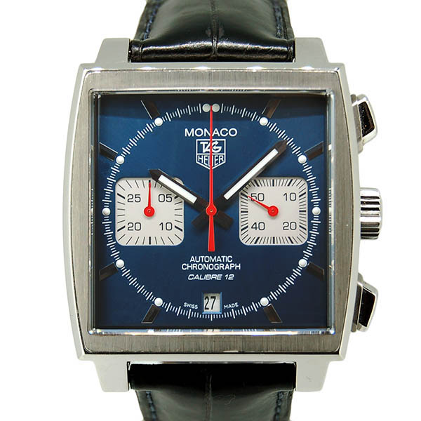 タグホイヤー　TAG HEUER　モナコ　スティーブマックイーン　CAW2111.FC6183　自動巻　キャリバー12　バックスケルトン　USED　中古