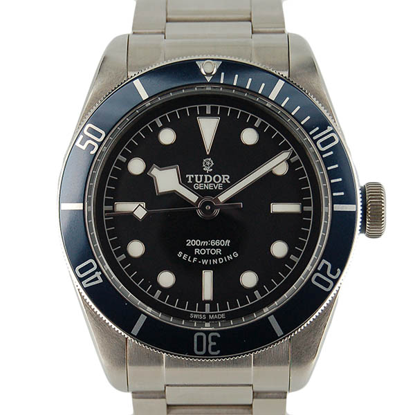 チューダー(チュードル)　TUDOR　ヘリテージ　ブラックベイ　79220B　41mm　ブラック　SS　USED　中古