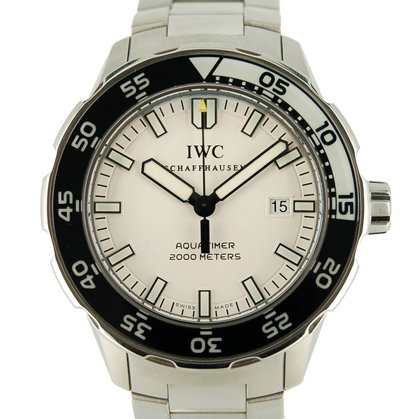IWC　アクアタイマー　IW356805　SS　自動巻　2000m防水　USED　中古