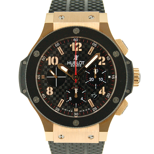 ウブロ　HUBLOT　ビッグバン　301.PB.131.RX　18KPG　44mm　セラミックベゼル　ラバー　USED　中古