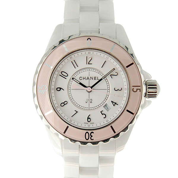 シャネル　CHANEL　J12　33mm　H4467　ソフトピンク　世界1200本限定　USED　中古