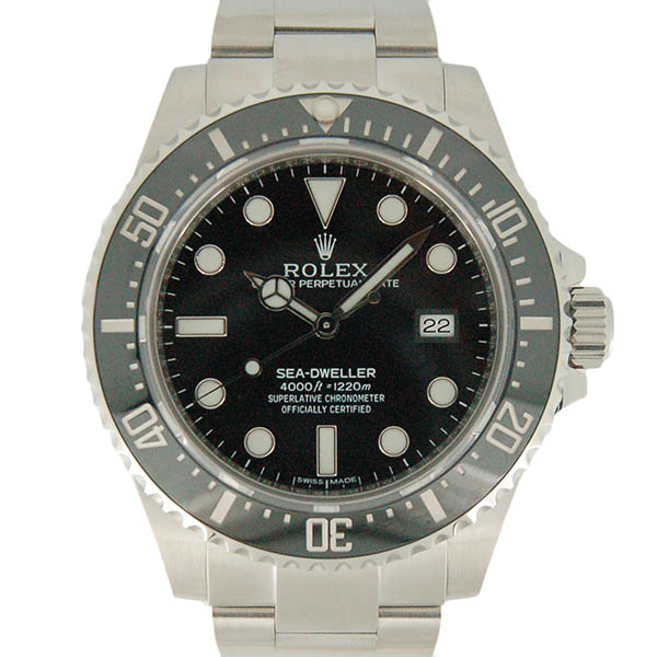 ロレックス　ROLEX　シードゥエラー4000　116600　SS　ブラック　生産終了　未使用品