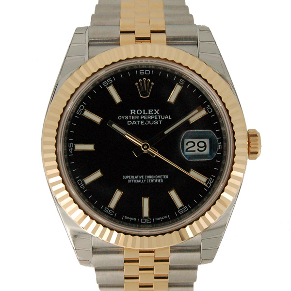 ロレックス　ROLEX　デイトジャスト41　126333　ブラック　未使用品
