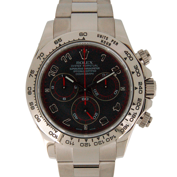 ロレックス　ROLEX　デイトナ　ホワイトゴールド　116509　ブラック　Z番　USED　中古