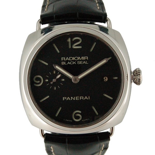パネライ　PANERAI　ラジオミール　ブラックシール　3デイズ　PAM00388　ブラック　USED　中古