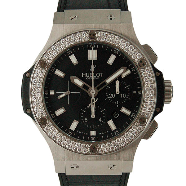 ウブロ　HUBLOT　ビッグバンエボリューション　ベゼルダイヤ　301.SX.1170.GR.1104　自動巻　SS　44mm　USED　中古