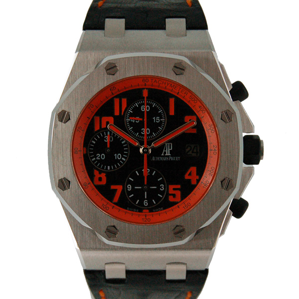オーデマ・ピゲ　AUDEMARS PIGUET　ロイヤルオーク　オフショア　クロノグラフ　ボルケーノ　26170ST.OO.D101CR.01　革ベルト　USED　中古