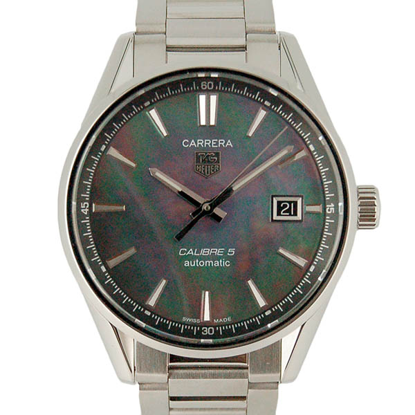タグホイヤー　TAG HEUER　カレラ　キャリバー5　WAR211F.BA0782　ブラックシェル　日本限定　USED　中古