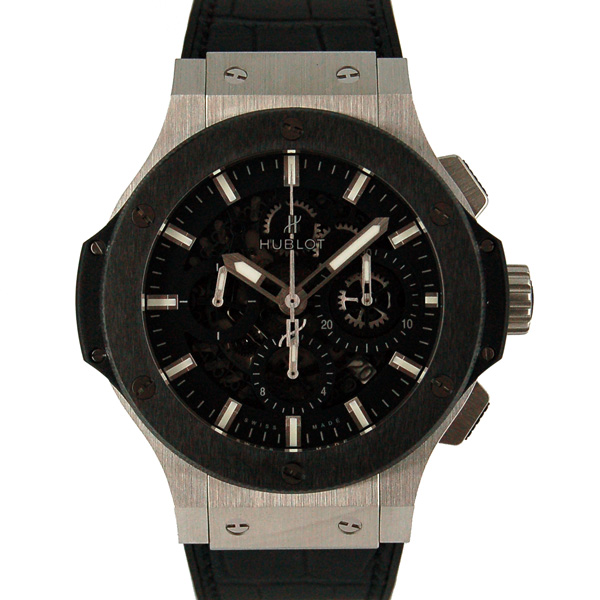 ウブロ　HUBLOT　ビッグバン　アエロバン　311.SM.1170.GR　SS×CE　44mm　ブラック　未使用品