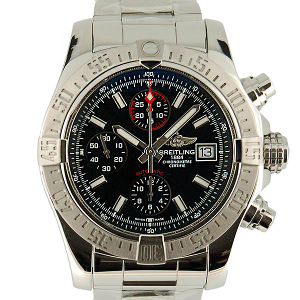ブライトリング　BREITLING　アベンジャー2　A339B32PSS　43mm　ブラック　自動巻　クロノグラフ　USED　中古
