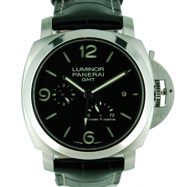 パネライ　PANERAI　ルミノール1950　3Days　GMTパワーリザーブ　PAM00321　SS　44mm　自動巻　USED　中古