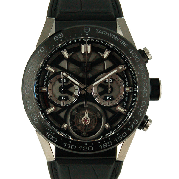 タグホイヤー　TAG HEUER　カレラ　ホイヤー02T　フライングトゥールビヨン　CAR5A8Y.FC6377　未使用品
