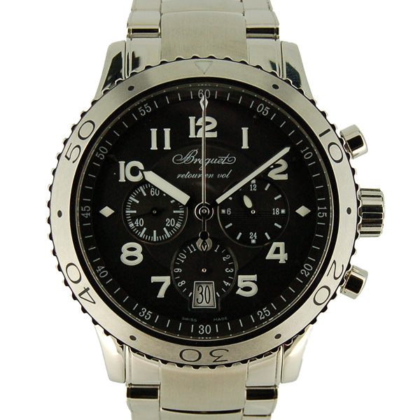 ブレゲ　BREGUET　トランスアトランティック　タイプ21　3810ST/92/SZ9　グレー　USED　中古