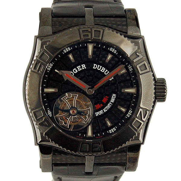 ロジェ・デュブイ　ROGER DUBUIS　イージーダイバー　トゥールビヨン　SE48.02.9/0 09.53　世界280本限定　USED　中古