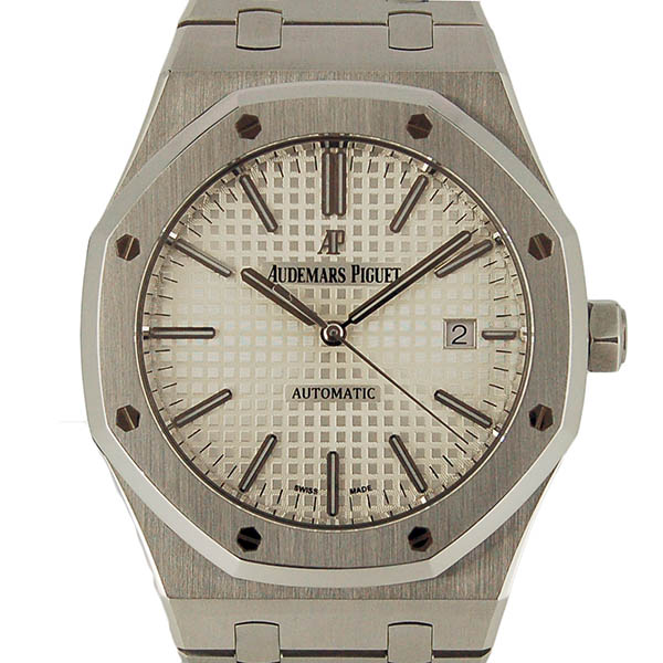 オーデマ・ピゲ　AUDEMARS PIGUET　ロイヤルオーク　15400ST.OO.1220ST.02　41mm　ホワイト　USED　中古