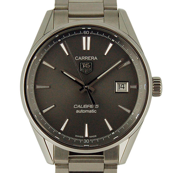 タグホイヤー　TAG HEUER　カレラ　キャリバー5　WAR211C.BA0782　SS　グレー　39mm　USED　中古