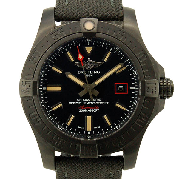 ブライトリング　BREITLING　アベンジャー　ブラックバード　44　V171B74MMA　USED　中古
