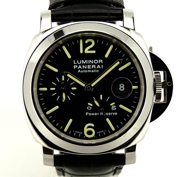 パネライ　PANERAI　ルミノールパワーリザーブ　44mm　PAM00090　ブラック　USED　中古