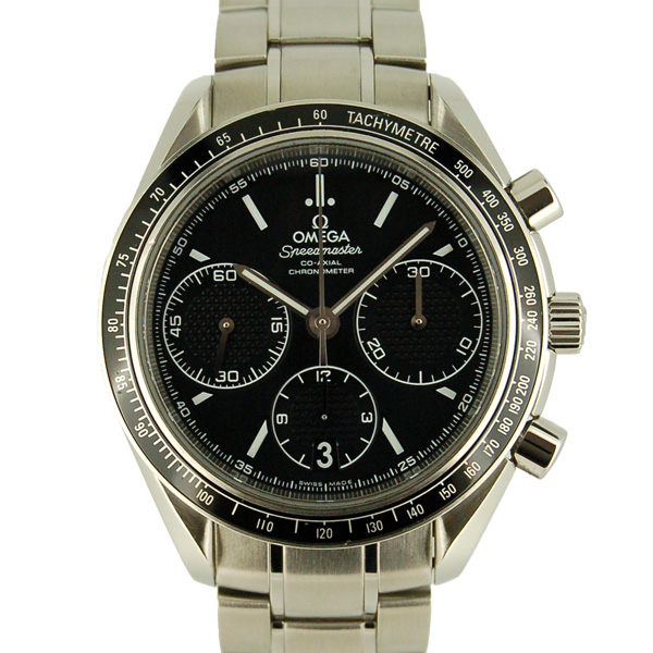 オメガ　OMEGA　スピードマスターレーシング　326.30.40.50.01.001　SS　ブラック　40mm　自動巻　USED　中古
