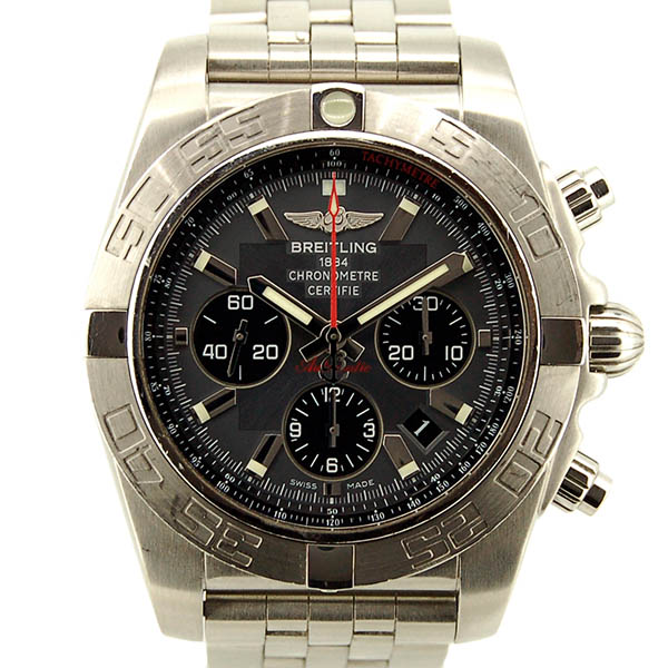 ブライトリング　BREITLING　クロノマット44　フライングフィッシュ　A016F46PS　ブラックアイグレー　USED　中古