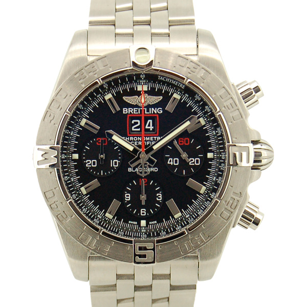ブライトリング　BREITLING　クロノマット　ブラックバード　A440B71PS　世界2000本限定　SS　USED　中古
