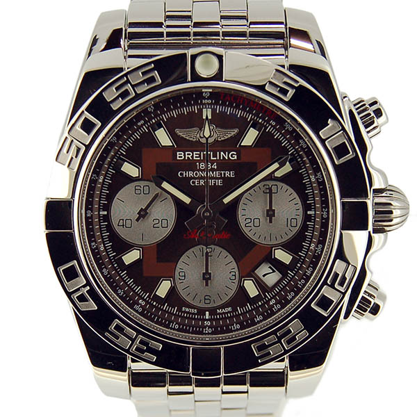 ブライトリング　BREITLING　クロノマット41　A014Q83PA　メタリカブラウン　SS　41mm　自動巻　USED　中古