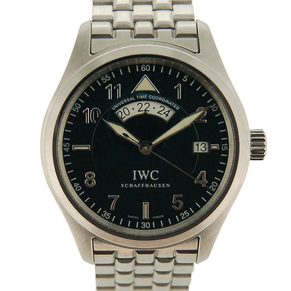 IWC　パイロットウォッチ　スピットファイアUTC　IW325106　ブラック　未使用品