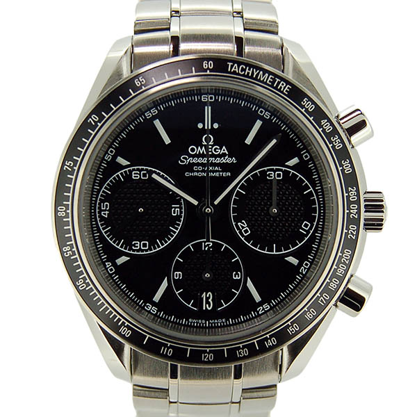 オメガ　OMEGA　スピードマスターレーシング　326.30.40.50.01.001　SS　ブラック　40mm　自動巻　USED　中古