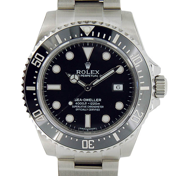 ロレックス　ROLEX　シードゥエラー4000　116600　SS　ブラック　生産終了　未使用品