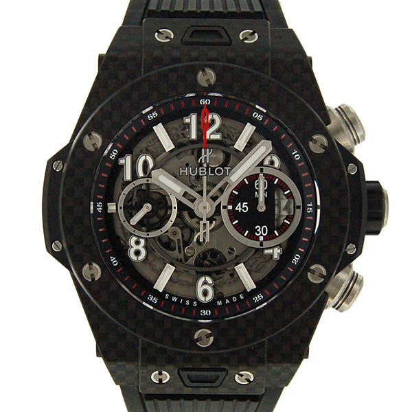 ウブロ　HUBLOT　ビッグバン　ウニコ　カーボン　411.QX.1170.RX　USED　中古