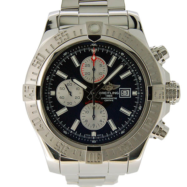 ブライトリング　BREITLING　スーパーアベンジャー2　A331B29PSS　48mm　クロノグラフ　ブラック　USED　中古